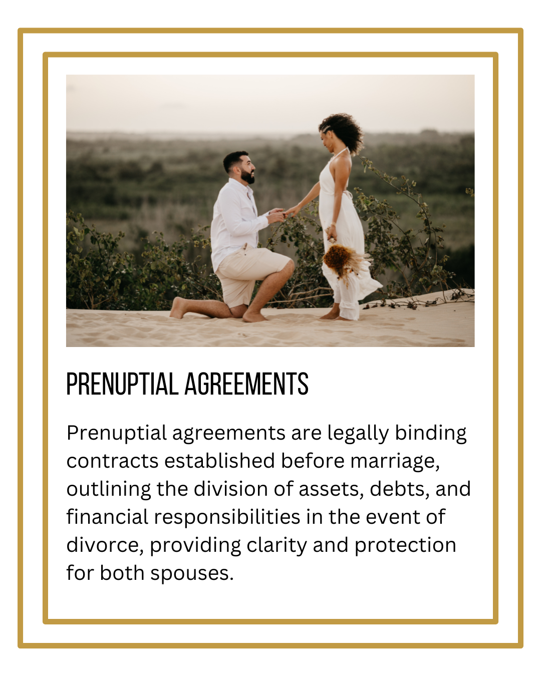 Prenuptial agreements